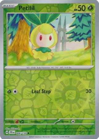 Petilil 006/159 (SV09: Journey Together)  - Reverse Holofoil | Good Games Morley