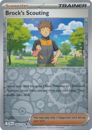 Brocks Scouting 146/159 (SV09: Journey Together)  - Reverse Holofoil | Good Games Morley