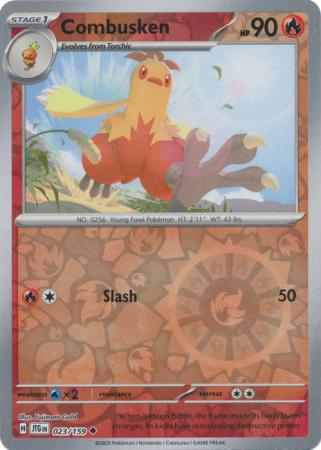 Combusken 023/159 (SV09: Journey Together)  - Reverse Holofoil | Good Games Morley