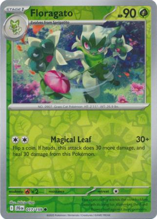 Floragato 017/159 (SV09: Journey Together)  - Reverse Holofoil | Good Games Morley