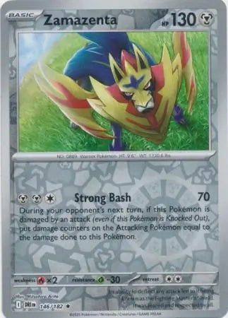 Zamazenta 146/182 (SV10: Destined Rivals)  - Reverse Holofoil | Good Games Morley