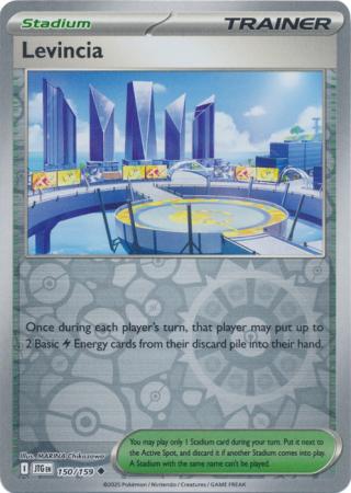 Levincia 150/159 (SV09: Journey Together)  - Reverse Holofoil | Good Games Morley