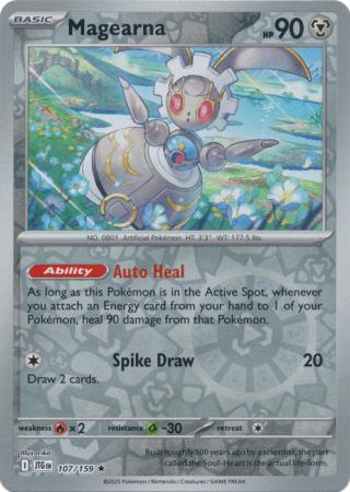 Magearna 107/159 (SV09: Journey Together)  - Reverse Holofoil | Good Games Morley