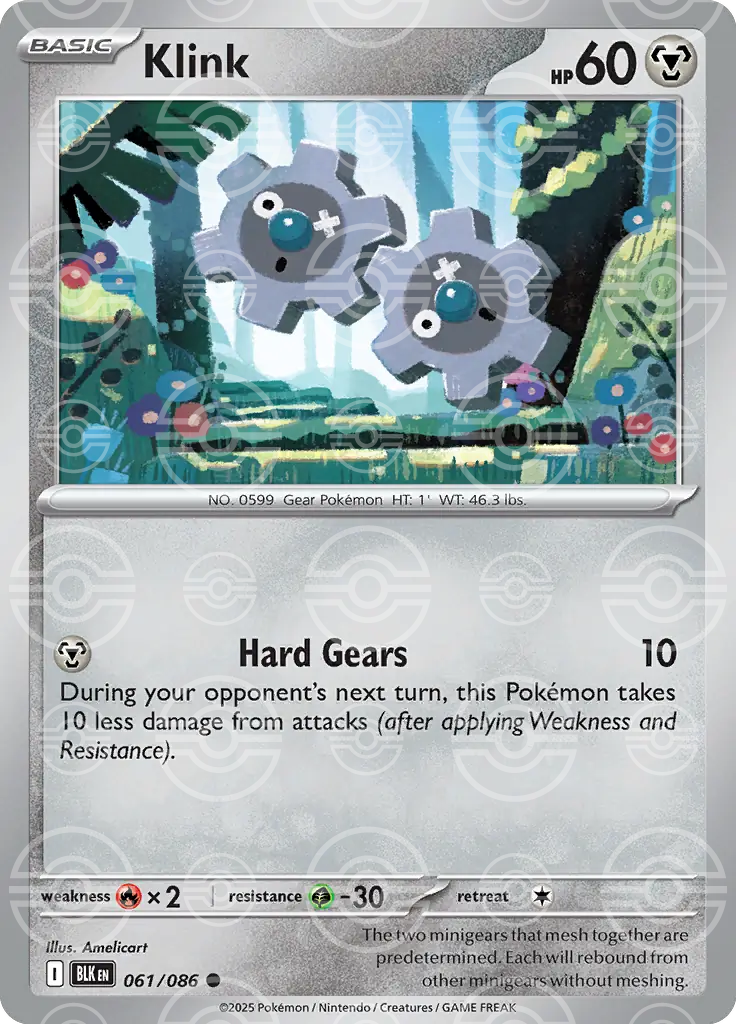 Klink 061/086 (SV: Black Bolt)  - Poke Ball Holofoil | Good Games Morley