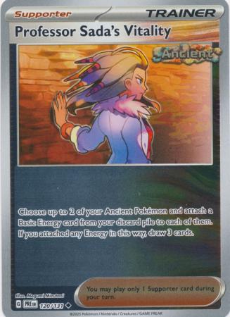 Professor Sada's Vitality 120/131 (SV: Prismatic Evolutions)  - Reverse Holofoil | Good Games Morley