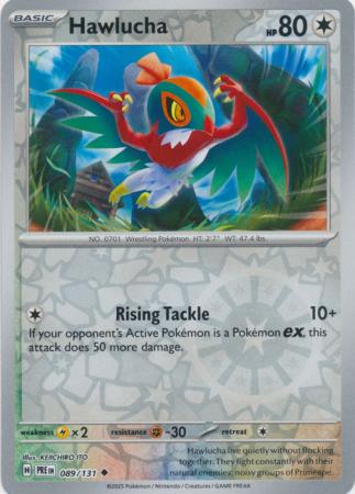 Hawlucha 089/131 (SV: Prismatic Evolutions)  - Reverse Holofoil | Good Games Morley