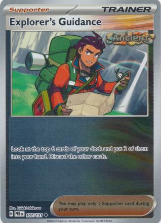 Explorer's Guidance 107/131 (SV: Prismatic Evolutions)  - Reverse Holofoil | Good Games Morley
