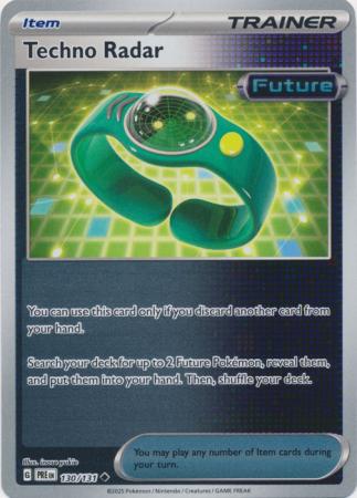 Techno Radar 130/131 (SV: Prismatic Evolutions)  - Reverse Holofoil | Good Games Morley