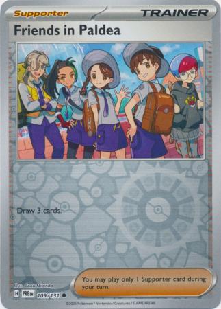 Friends in Paldea 109/131 (SV: Prismatic Evolutions)  - Reverse Holofoil | Good Games Morley