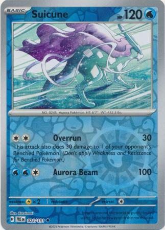 Suicune 024/131 (SV: Prismatic Evolutions)  - Reverse Holofoil | Good Games Morley