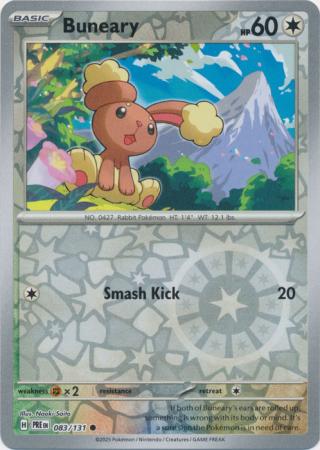 Buneary 083/131 (SV: Prismatic Evolutions)  - Reverse Holofoil | Good Games Morley