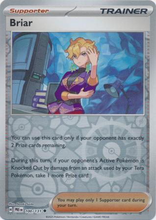 Briar 100/131 (SV: Prismatic Evolutions)  - Reverse Holofoil | Good Games Morley