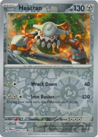 Heatran 068/131 (SV: Prismatic Evolutions)  - Reverse Holofoil | Good Games Morley