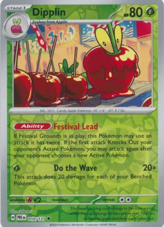 Dipplin 010/131 (SV: Prismatic Evolutions)  - Reverse Holofoil | Good Games Morley
