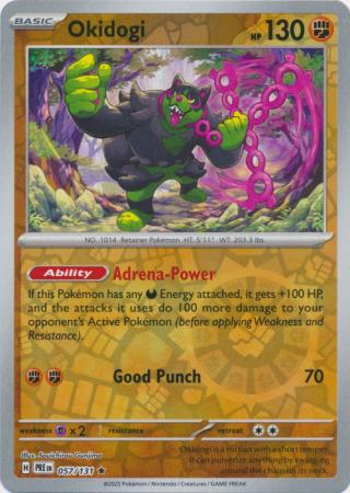 Okidogi 057/131 (SV: Prismatic Evolutions)  - Reverse Holofoil | Good Games Morley