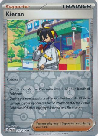 Kieran 113/131 (SV: Prismatic Evolutions)  - Reverse Holofoil | Good Games Morley