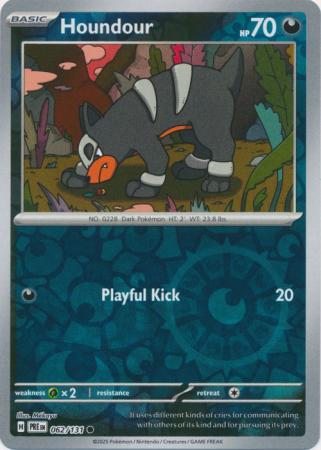 Houndour 062/131 (SV: Prismatic Evolutions)  - Reverse Holofoil | Good Games Morley