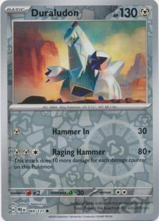 Duraludon 069/131 (SV: Prismatic Evolutions)  - Reverse Holofoil | Good Games Morley