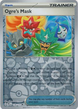 Ogre's Mask 118/131 (SV: Prismatic Evolutions)  - Reverse Holofoil | Good Games Morley