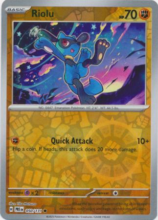 Riolu 050/131 (SV: Prismatic Evolutions)  - Reverse Holofoil | Good Games Morley