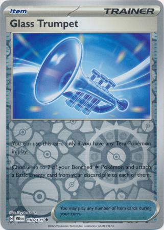 Glass Trumpet 110/131 (SV: Prismatic Evolutions)  - Reverse Holofoil | Good Games Morley