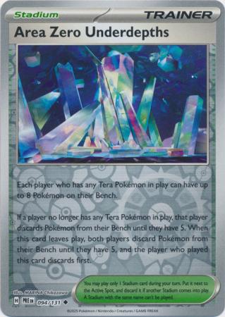 Area Zero Underdepths 094/131 (SV: Prismatic Evolutions)  - Reverse Holofoil | Good Games Morley