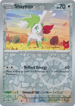 Shaymin 087/131 (SV: Prismatic Evolutions)  - Reverse Holofoil | Good Games Morley