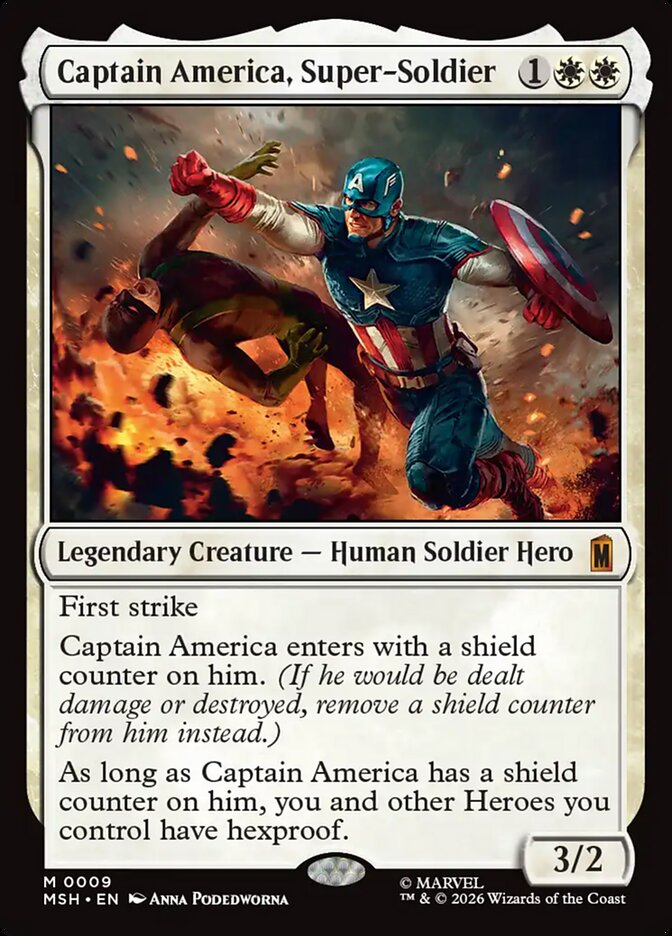Captain America, Super-Soldier 9 (Marvel Super Heroes)  | Good Games Morley