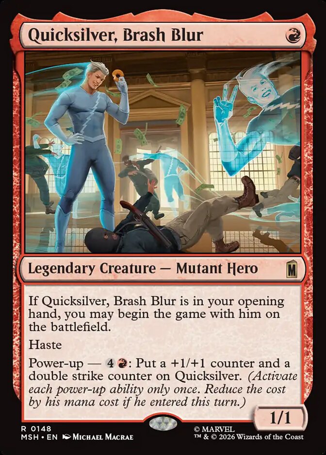 Quicksilver, Brash Blur 148 (Marvel Super Heroes)  | Good Games Morley