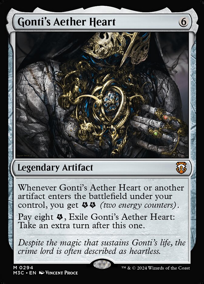 Gonti's Aether Heart (Dupe) 294 (Commander: Modern Horizons 3)  - Foil | Good Games Morley