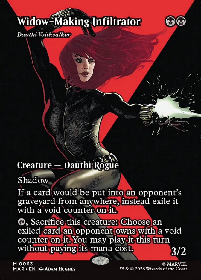 Dauthi Voidwalker 63 (Marvel Universe Eternal-Legal)  - Borderless Foil | Good Games Morley