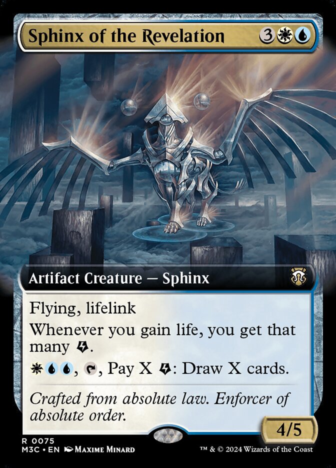 Sphinx of the Revelation Extended Art (Dupe) 75 (Commander: Modern Horizons 3)  - Foil | Good Games Morley