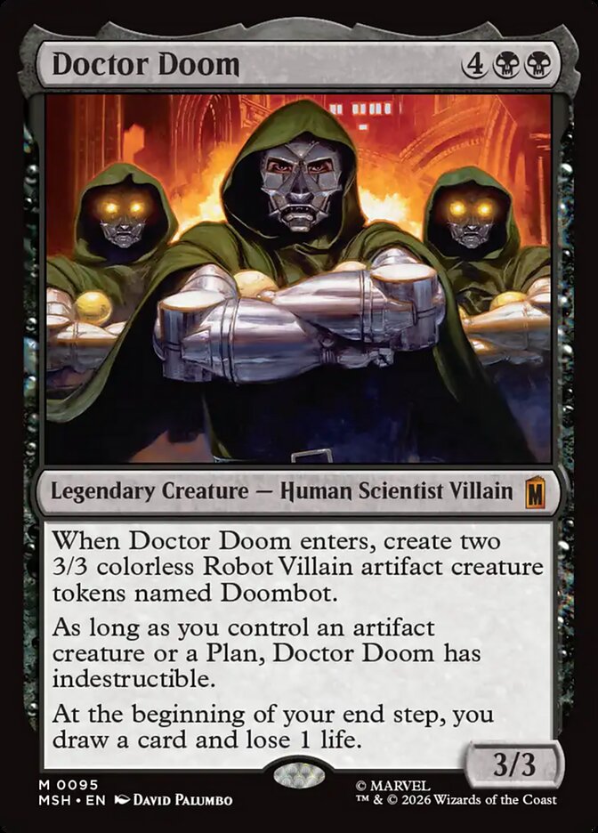 Doctor Doom 95 (Marvel Super Heroes)  - Foil | Good Games Morley