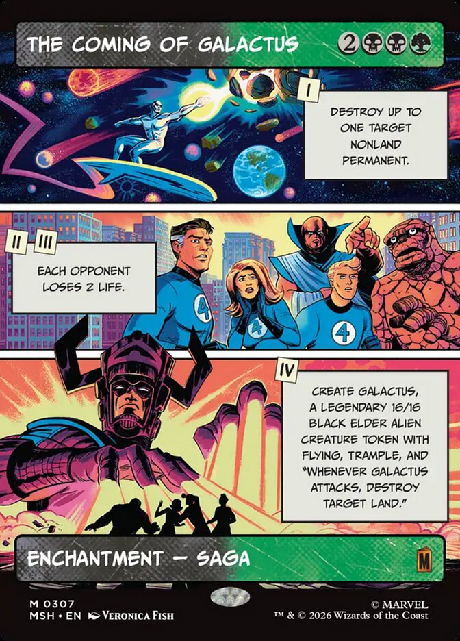 The Coming of Galactus 307 (Marvel Super Heroes)  - Showcase Foil | Good Games Morley