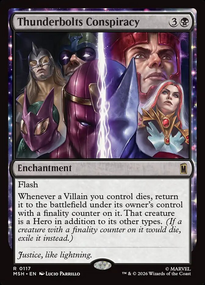 Thunderbolts Conspiracy 117 (Marvel Super Heroes)  - Foil | Good Games Morley