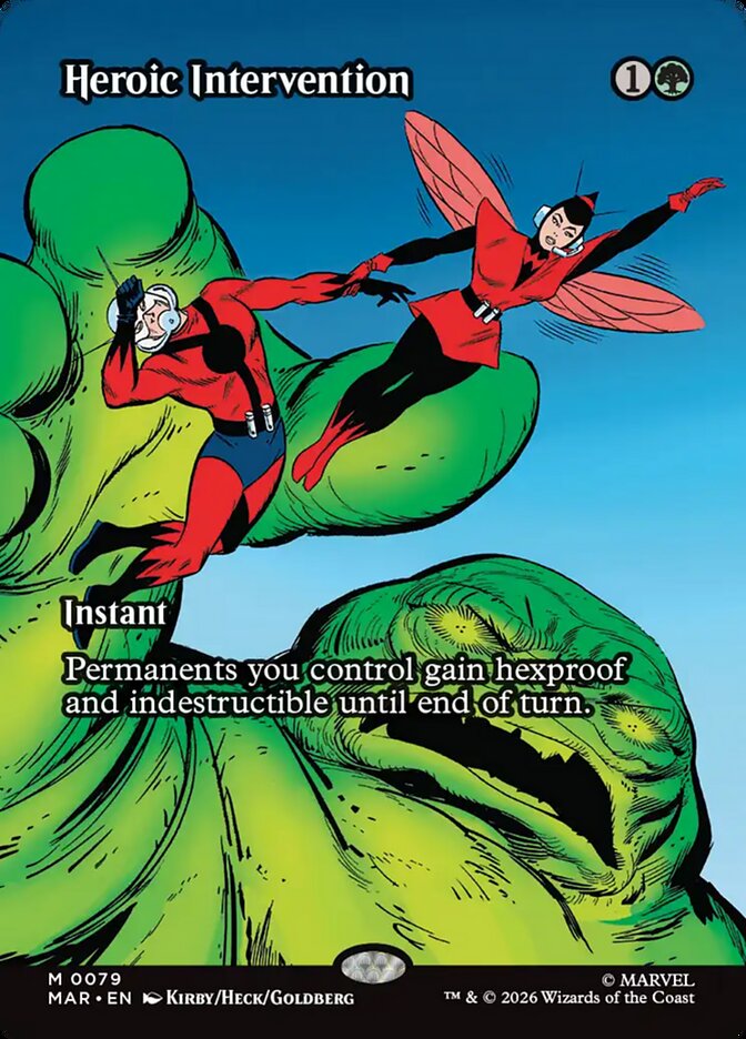 Heroic Intervention 79 (Marvel Universe Eternal-Legal)  - Borderless | Good Games Morley