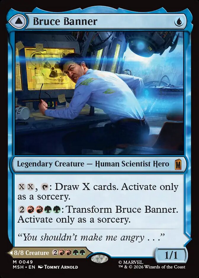 Bruce Banner 49 (Marvel Super Heroes)  - Foil | Good Games Morley