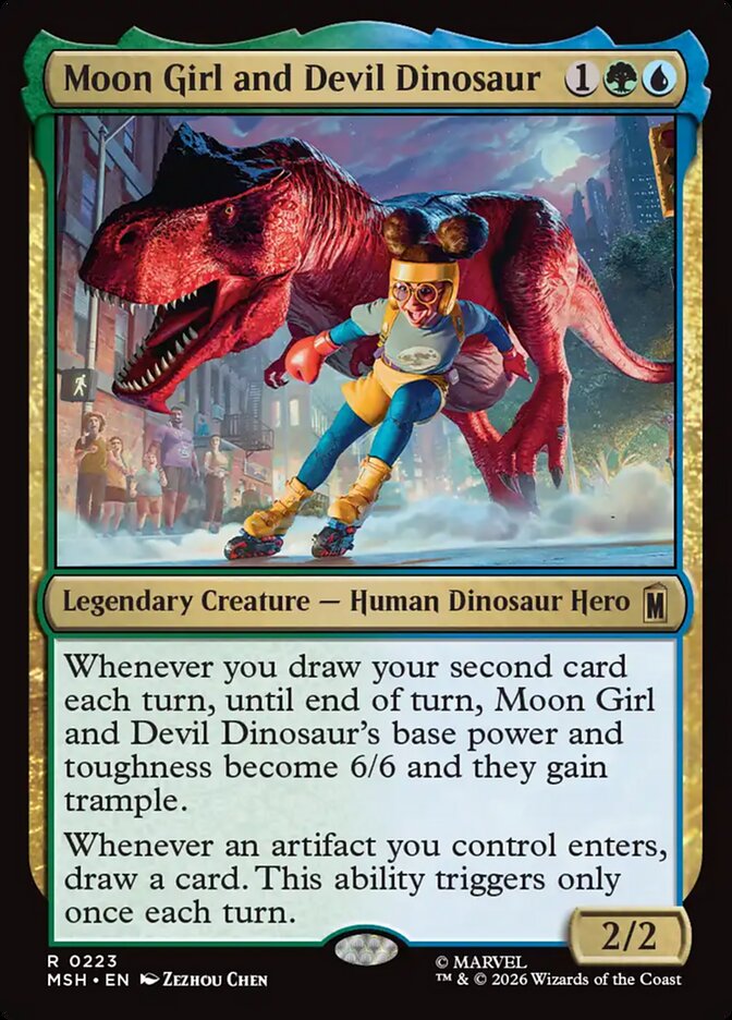 Moon Girl and Devil Dinosaur 223 (Marvel Super Heroes)  - Foil | Good Games Morley