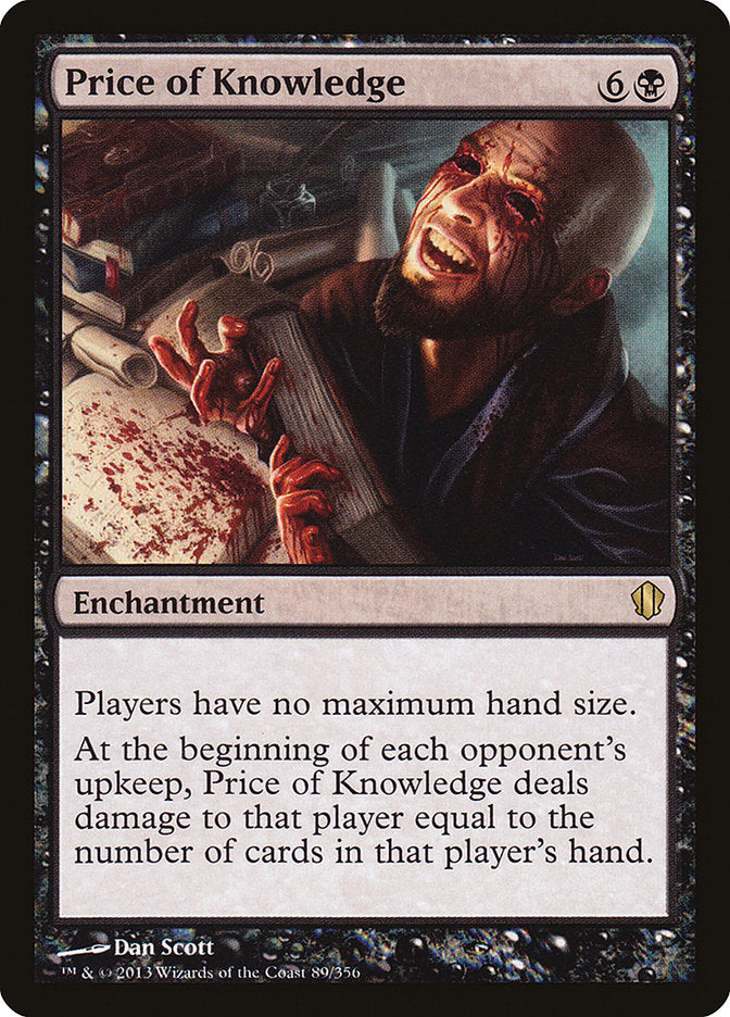 Price of Knowledge 89/356 (Commander 2013)  | Good Games Morley