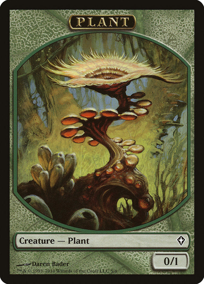 Plant Token [Worldwake Tokens] | Good Games Morley