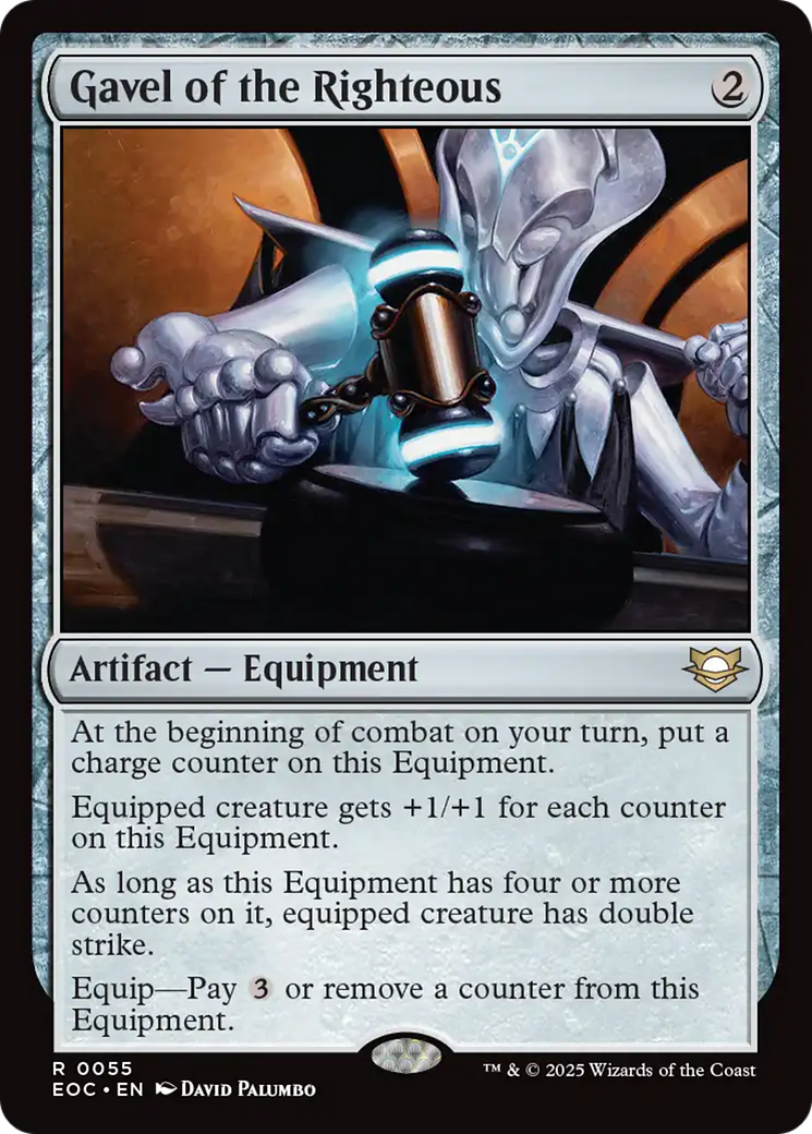 Gavel of the Righteous [Edge of Eternities Commander] | Good Games Morley