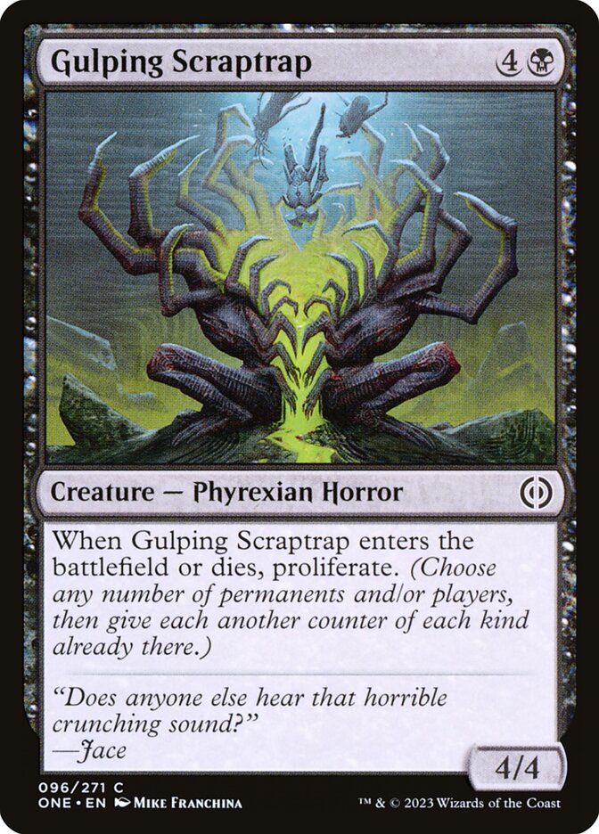 Gulping Scraptrap 96/271 (Phyrexia: All Will Be One)  - Foil | Good Games Morley
