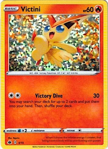 Victini 005/015 (McDonald's Promos 2022)  - Holofoil | Good Games Morley