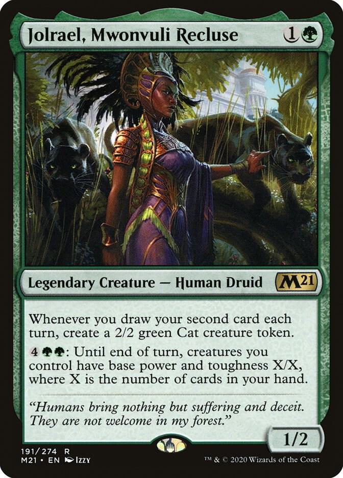 Jolrael, Mwonvuli Recluse 191 (Core Set 2021)  - Foil | Good Games Morley