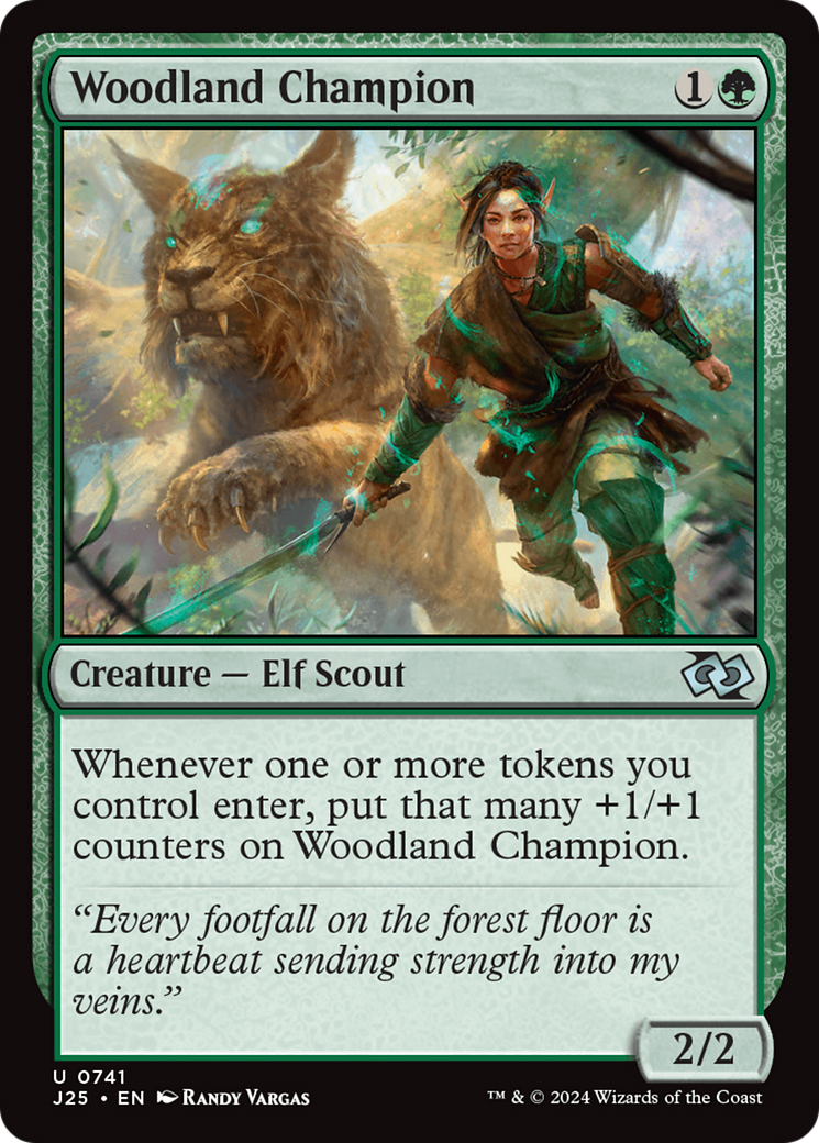 Woodland Champion [Foundations Jumpstart] | Good Games Morley