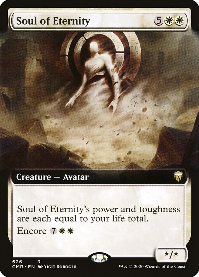 Soul of Eternity (Extended Art) [Commander Legends] | Good Games Morley