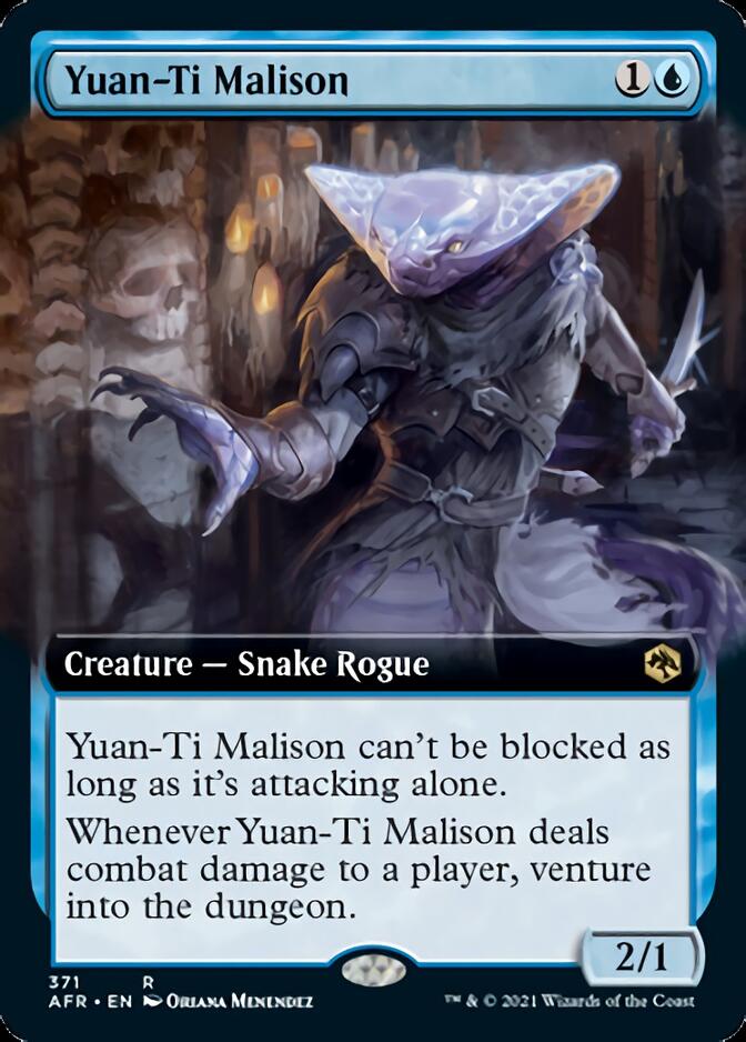 Yuan-Ti Malison (Extended Art) [Dungeons & Dragons: Adventures in the Forgotten Realms] | Good Games Morley