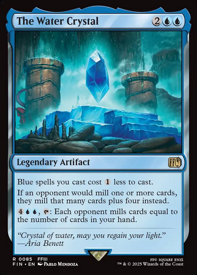 The Water Crystal 85 (FINAL FANTASY)  - Foil | Good Games Morley