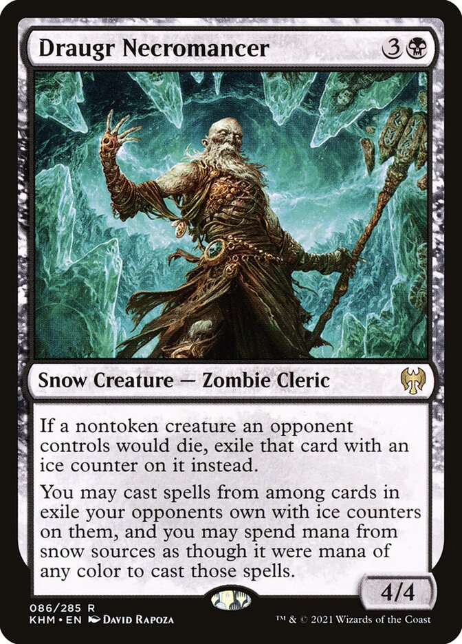 Draugr Necromancer 86 (Kaldheim)  - Foil | Good Games Morley