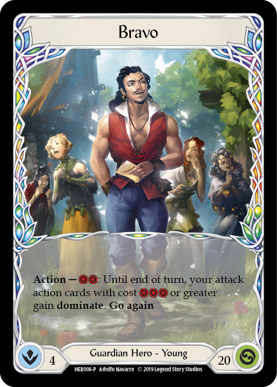 Bravo [HER006-P] (Promo)  1st Edition Rainbow Foil | Good Games Morley